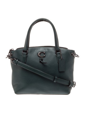 Leather Top Handle Bag