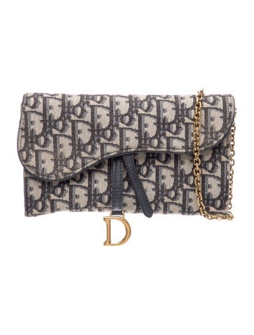 Oblique Jacquard Wallet on Chain