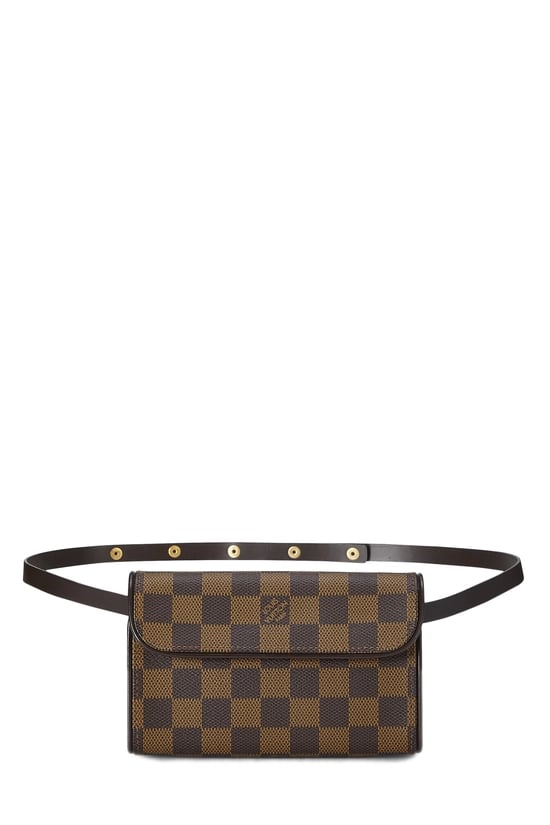 Louis Vuitton Damier Ebene Pochette Florentine Special Order XS