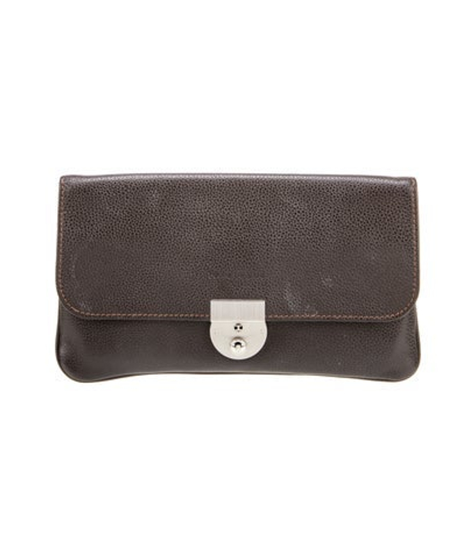 Longchamp Leather Clutch