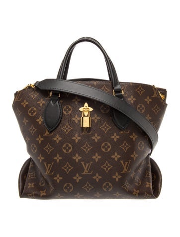 LV Monogram Flower Zipped Tote MM