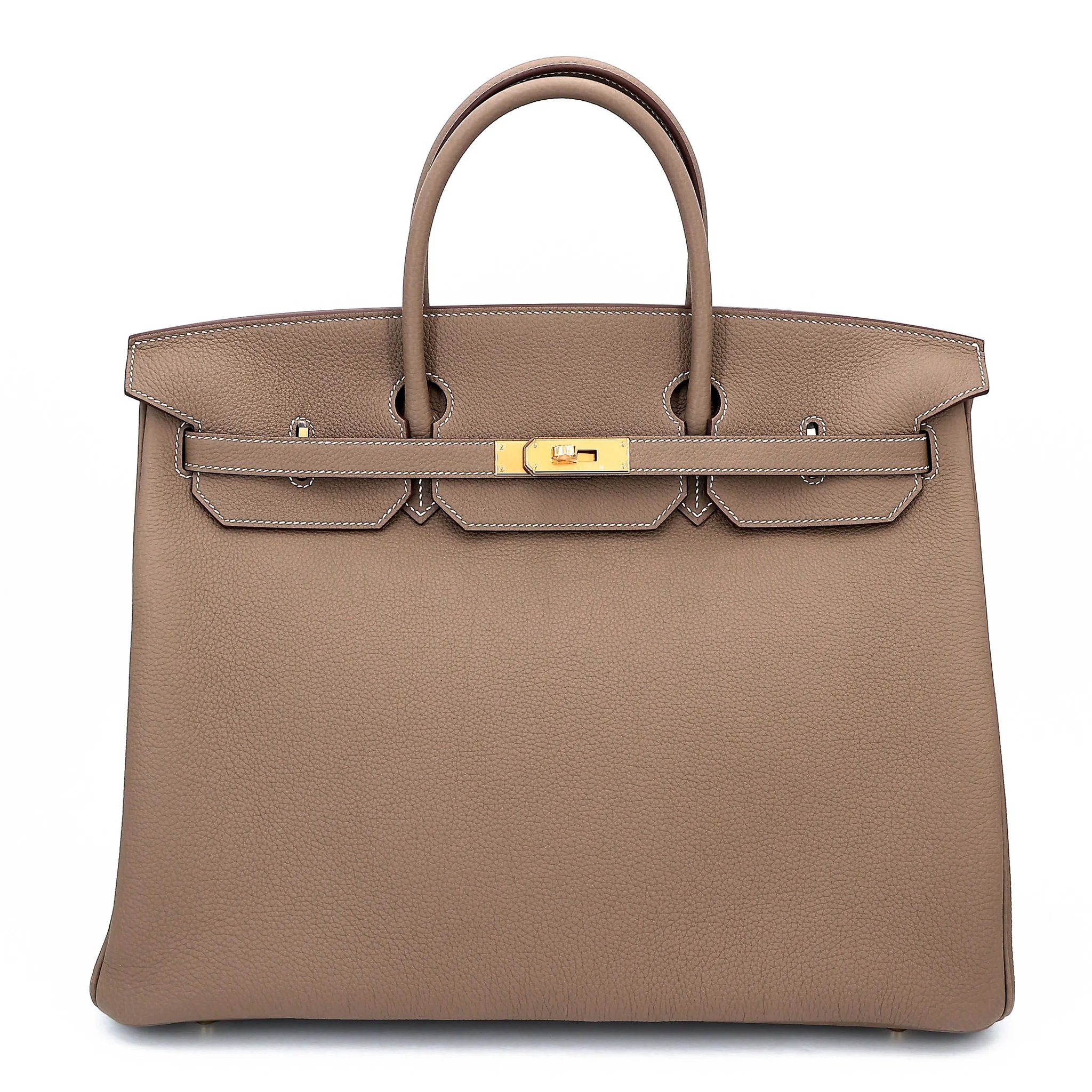 Brand New ( Rank N ) HERMÈS Birkin 40 Etoupe (18) Togo Gold hardware G (2026)