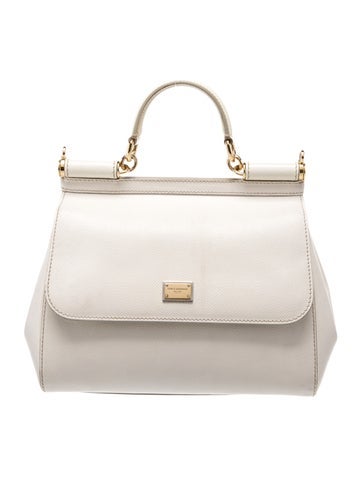 Dolce & Gabbana Leather Top Handle Bag