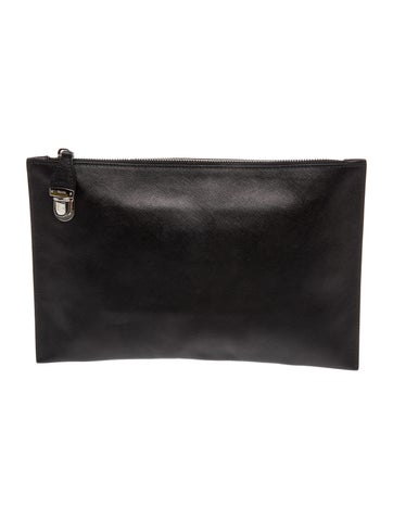 Saffiano Leather Saffiano Leather Clutch
