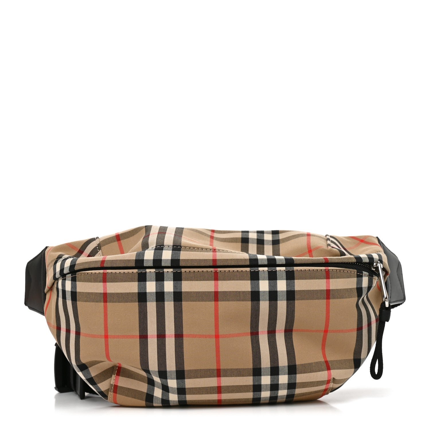 Burberry Nylon Vintage Check Medium Sonny Bum Bag Archive Beige Black