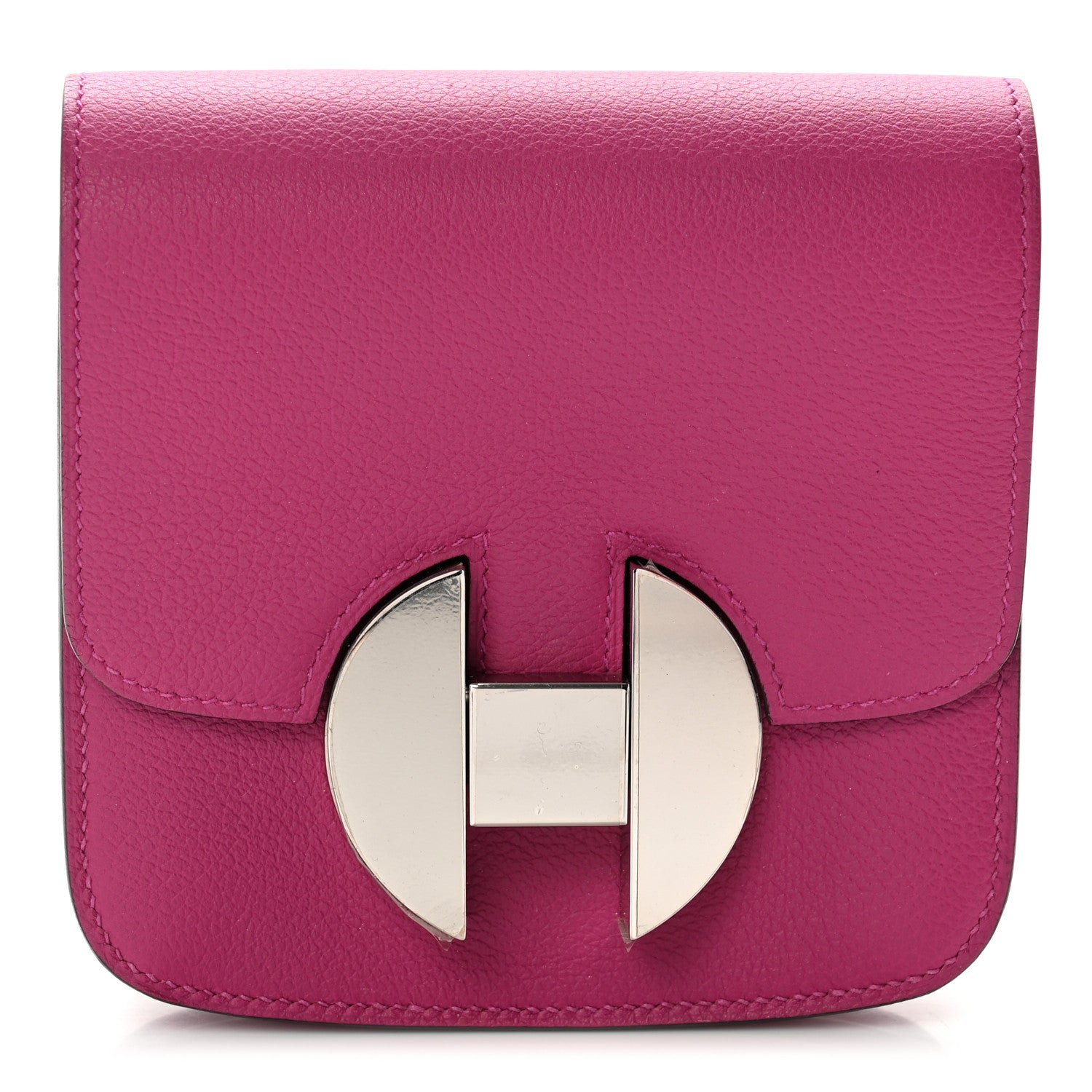 Hermes Evercolor 2002 Wallet Rose Pourpre