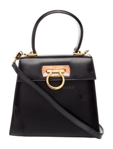 Gancini Top Handle Bag