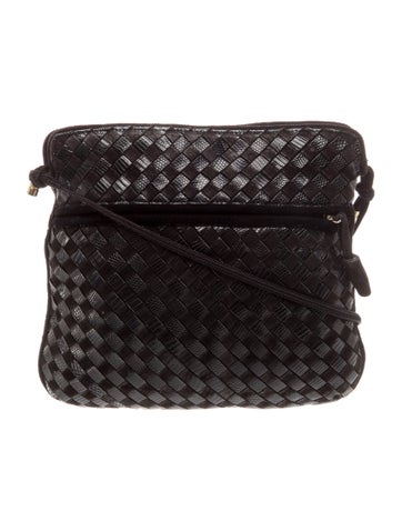 Intrecciato Crossbody Bag Vintage