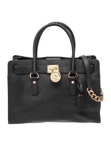 Saffiano Leather Top Handle Bag