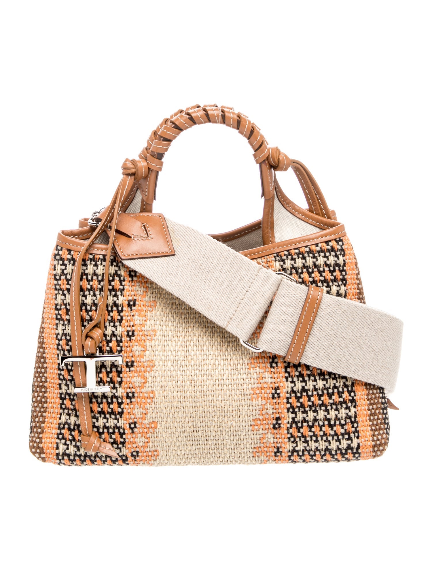 Leather Top Handle Bag
