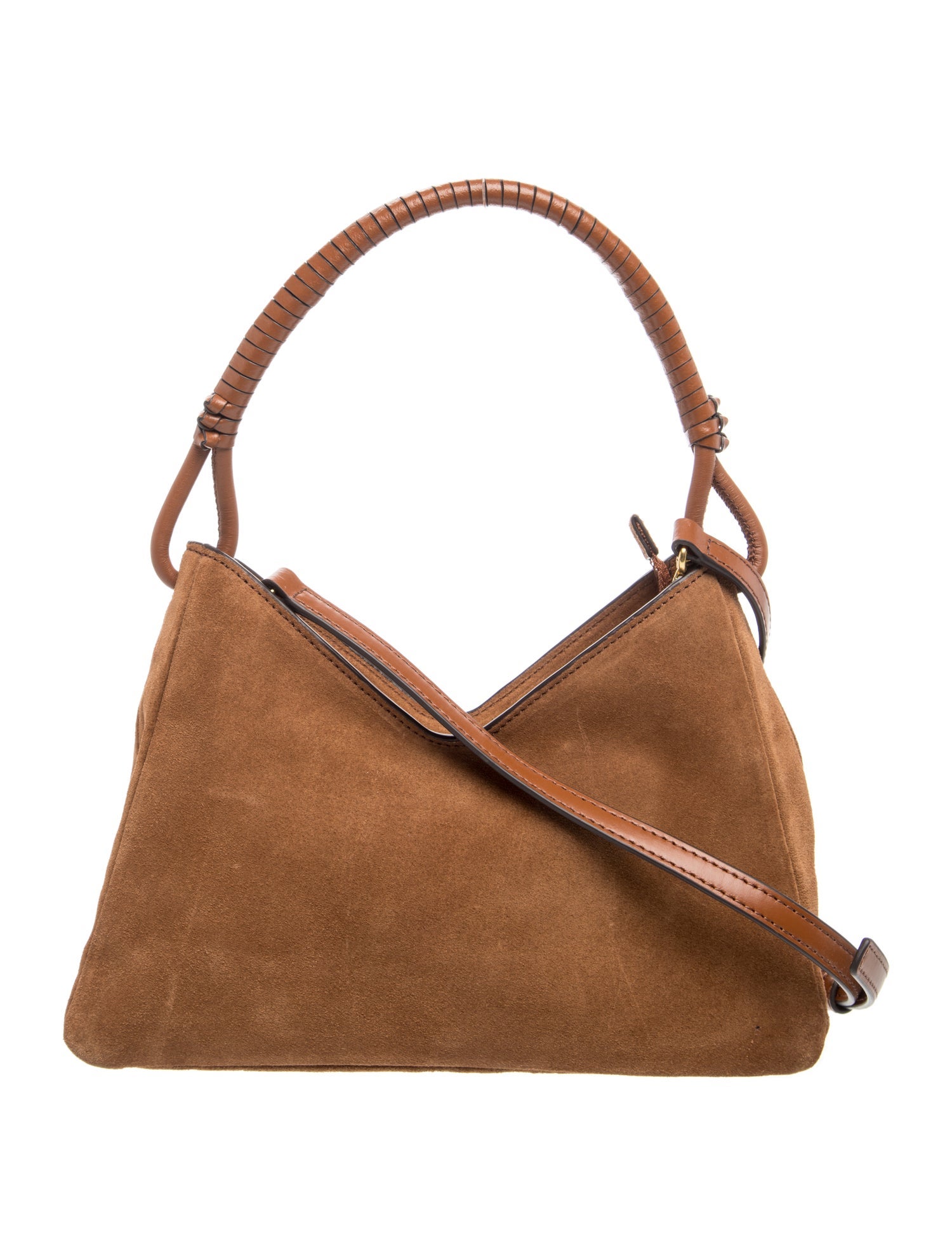 Suede Shoulder Bag