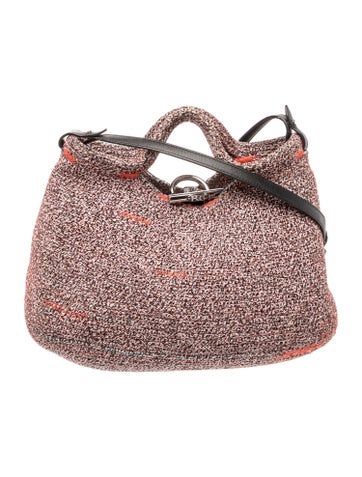 Balenciaga Tweed Crossbody Bag