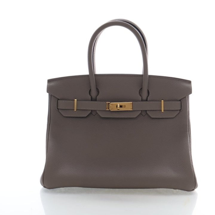 Hermes Gris Asphalt Togo Birkin 30