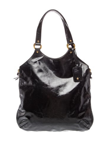 Patent Leather Shoulder Bag Vintage