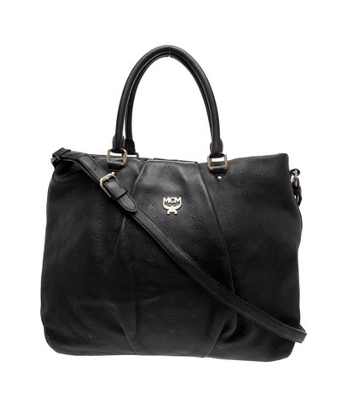 MCM Monogram Messenger Bag