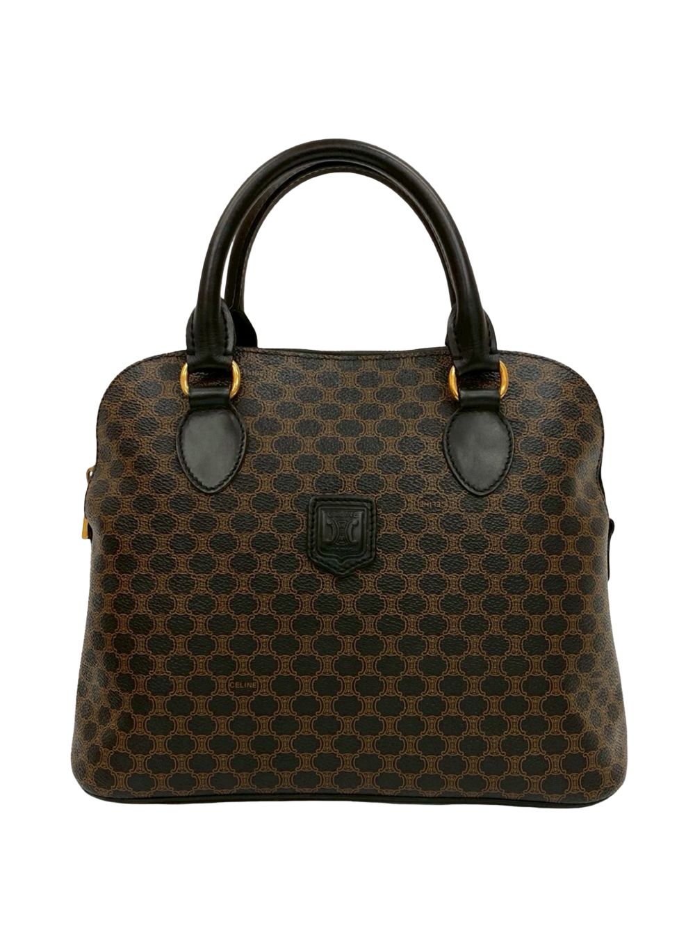 1998 Macadam Coated Canvas Dome handbag