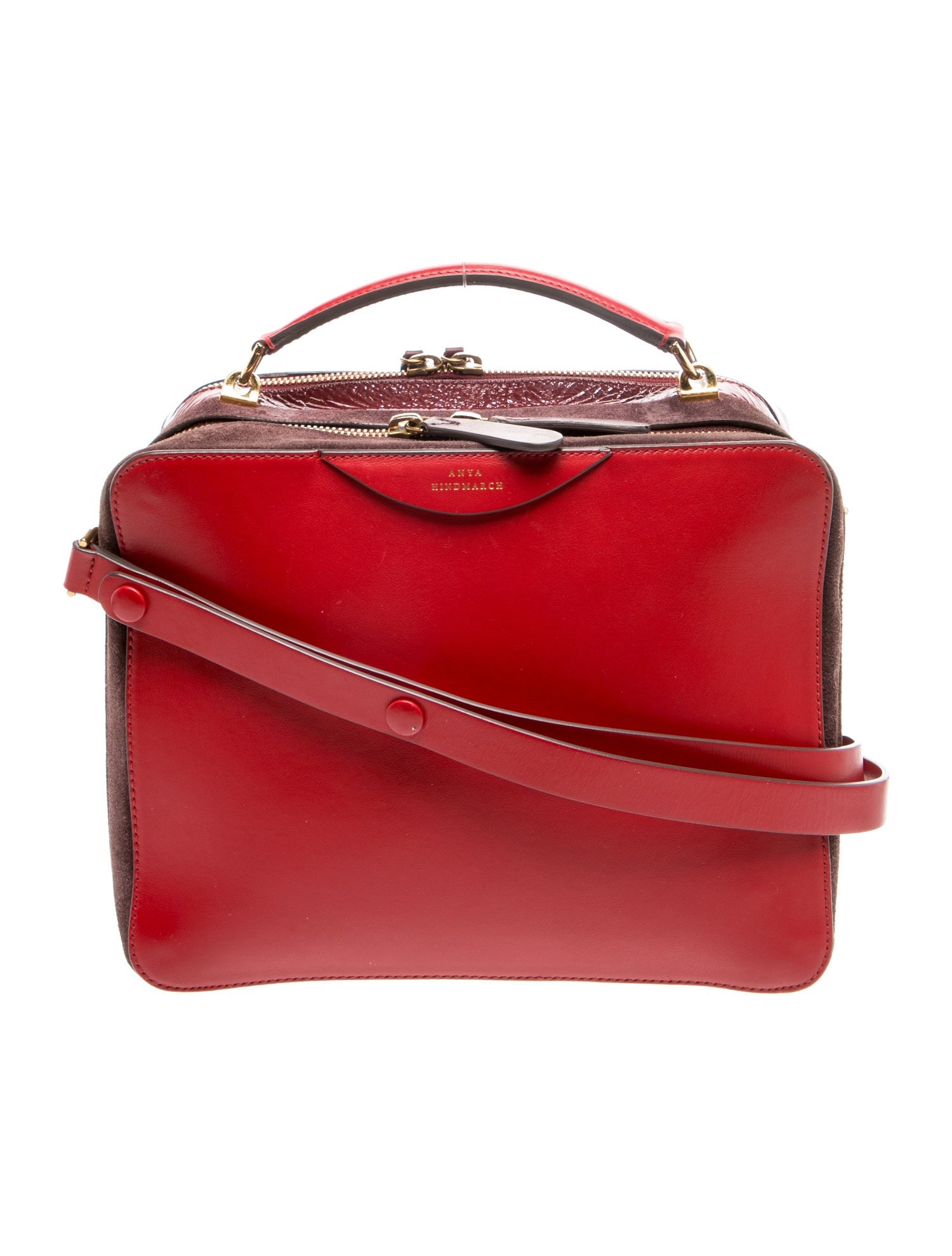 Leather Top Handle Bag