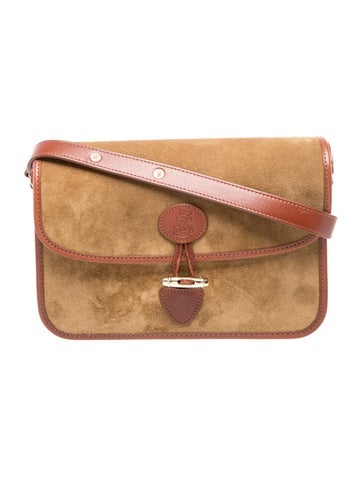 Suede Crossbody Bag