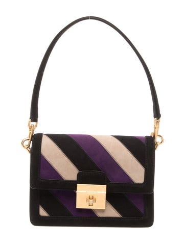 Suede Shoulder Bag