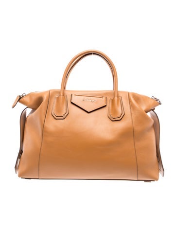 Leather Top Handle Bag