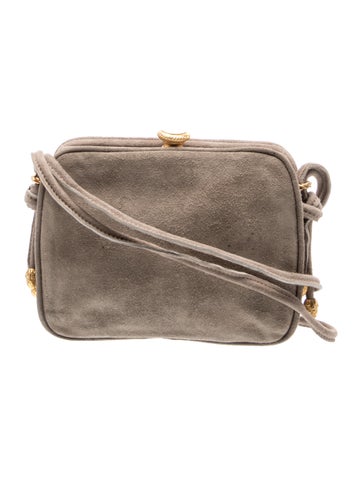 Suede Crossbody Bag