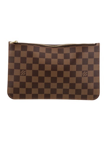 Louis Vuitton Damier Ebene Neverfull Pouch
