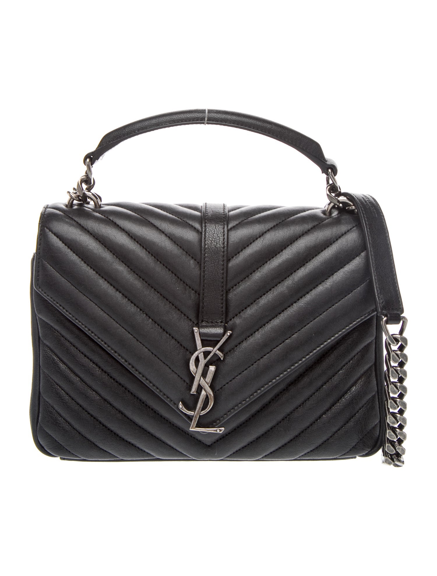 Saint Laurent Leather Crossbody Bag Medium