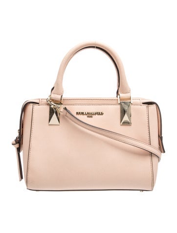 Leather Top Handle Bag