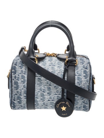 Oblique Jacquard Top Handle Bag w/ Tags