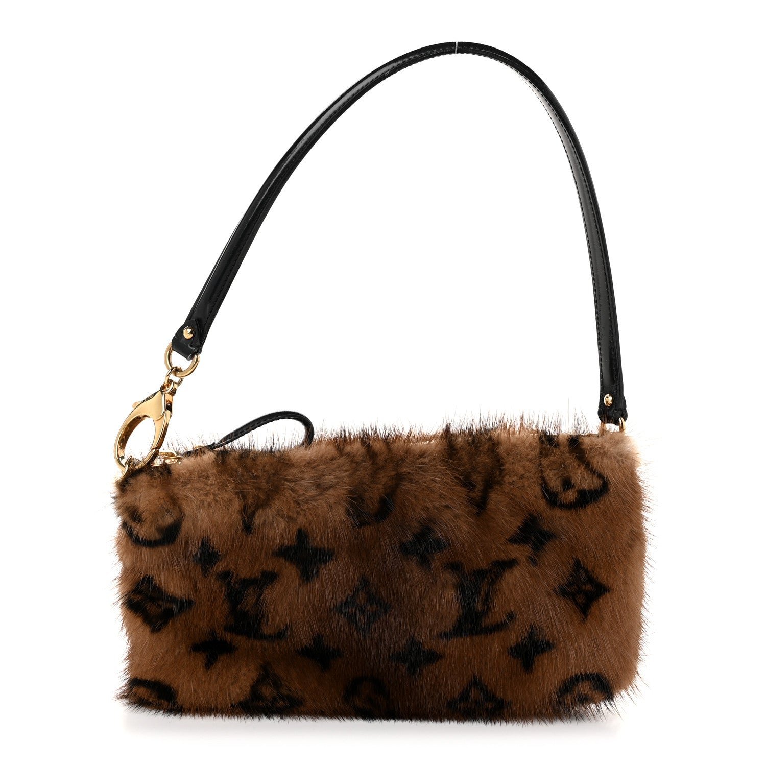 Louis Vuitton Monogram Mink Vison Milla MM Brown
