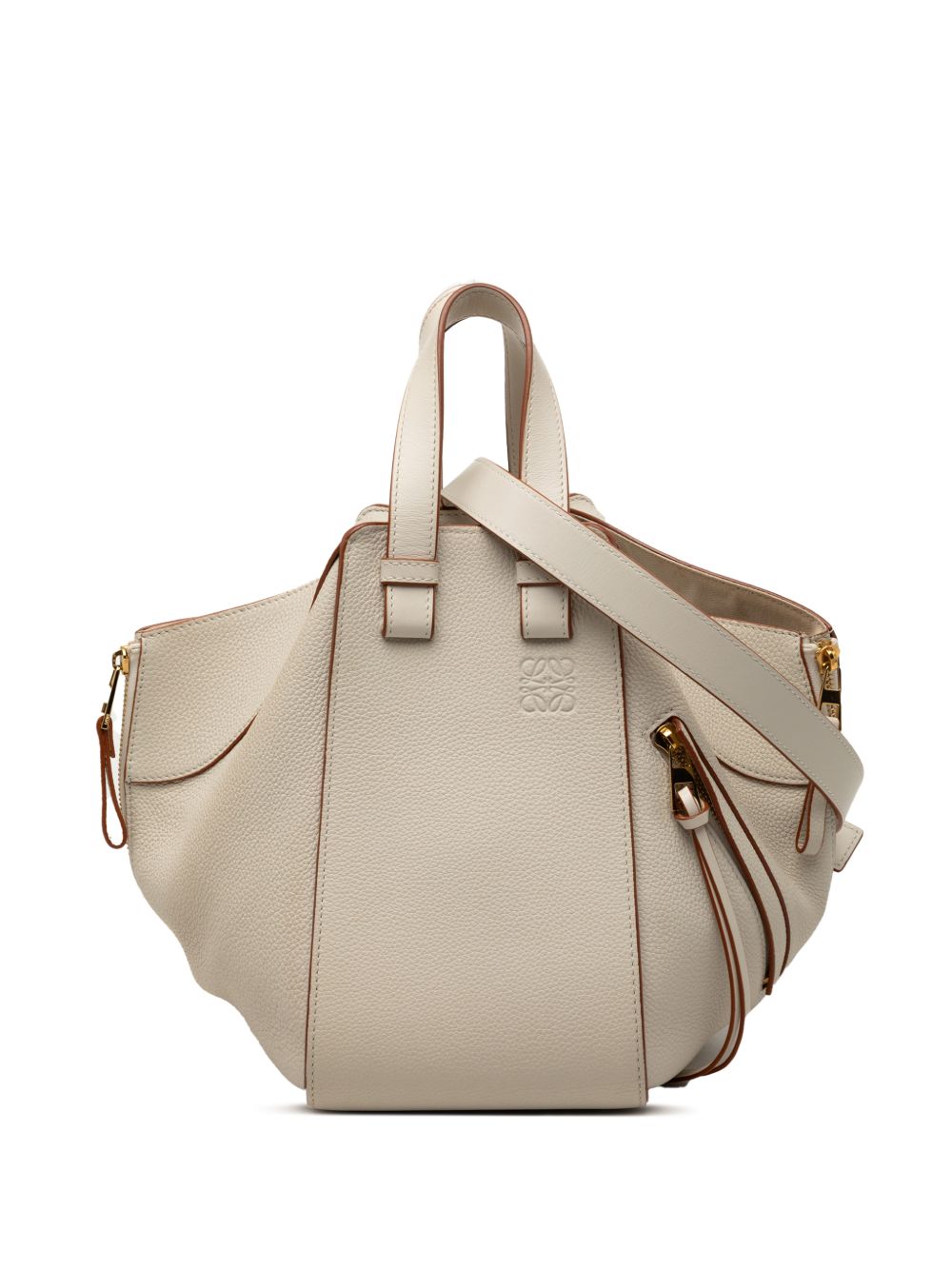 Loewe 2022 Medium Grained Calfskin Hammock satchel