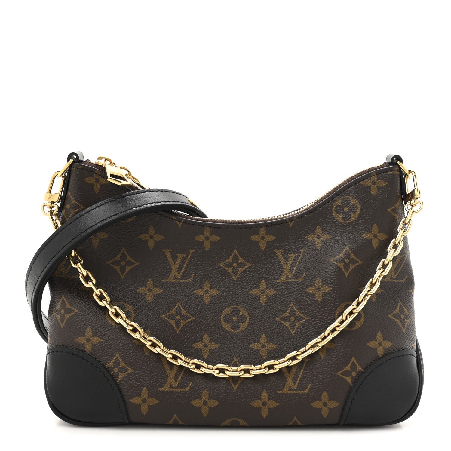 Louis Vuitton Monogram Boulogne NM Black