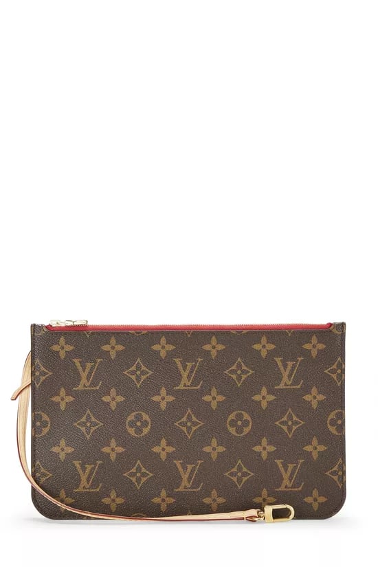 Louis Vuitton Monogram Canvas Neverfull Pouch MM NM