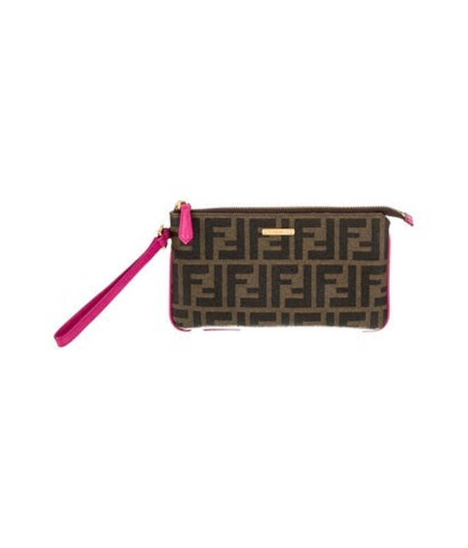Fendi Canvas Clutch
