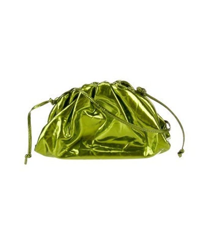 Bottega Veneta Veneta Patent Leather Mini Pouch