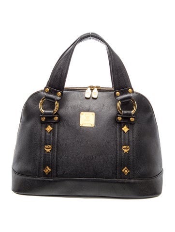 Leather Top Handle Bag