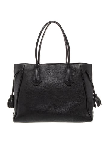 Leather Top Handle Bag