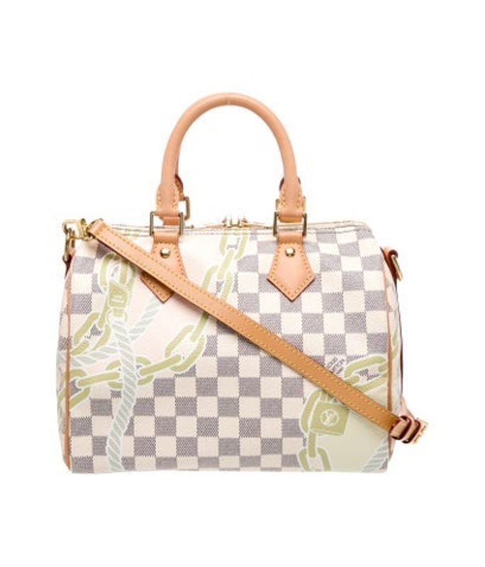 Louis Vuitton Vuitton Damier Azur Speedy Bandouliere 25