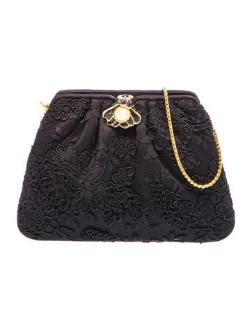 Judith Leiber Lace Clutch