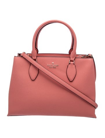 Saffiano Leather Top Handle Bag