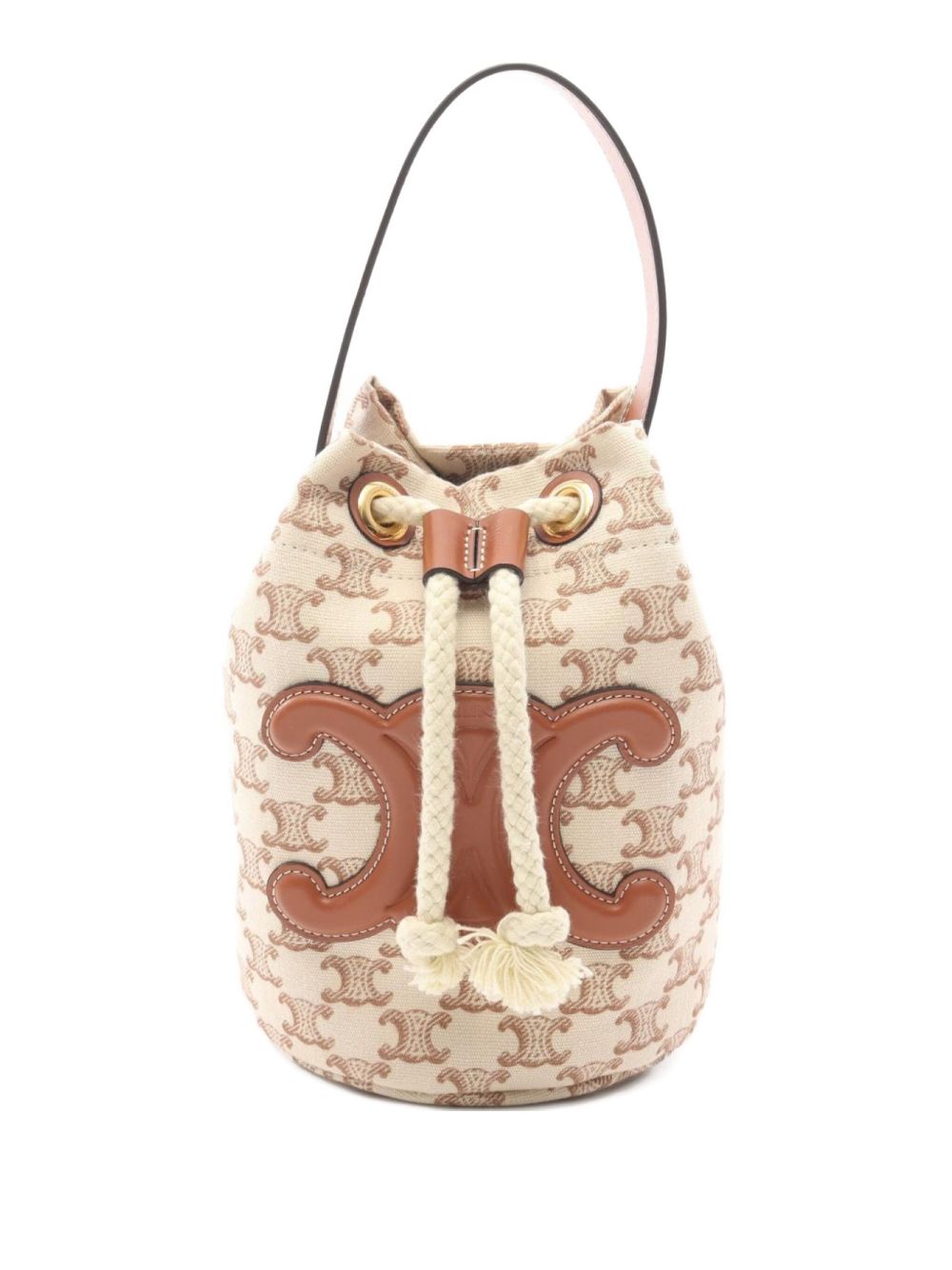 2010s teen drawstring Triomphe handbag