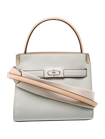 Tory Burch Burch Leather Top Handle Bag