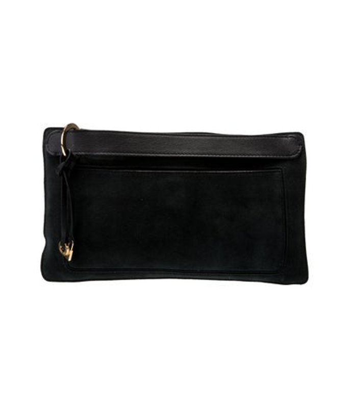 Loro Piana Piana Suede Clutch