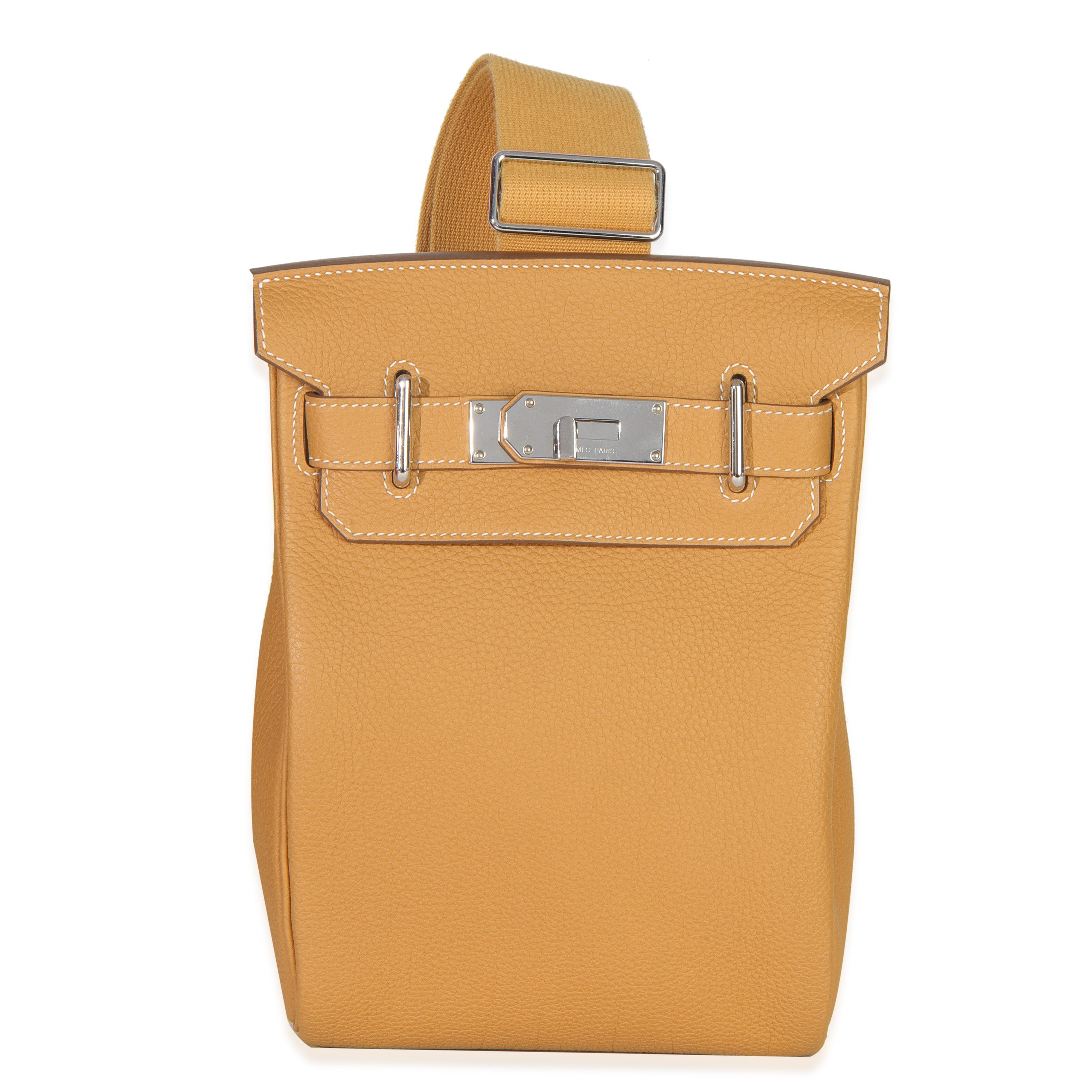 Hermes Naturel Sable Togo Hac A Dos PM PHW