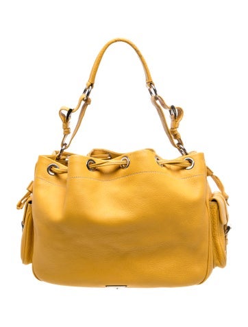 Prada Signature Vitello Daino Leather Shoulder Bag