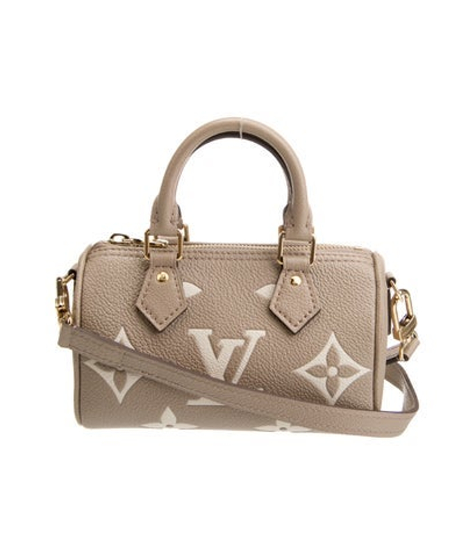 Louis Vuitton Vuitton Monogram Giant Speedy Bandouliere Nano