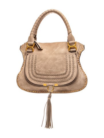 Suede Chloe Marcie Bag Medium
