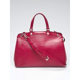 Louis Vuitton Louis Vuitton Fuchsia Epi Leather Brea MM Bag