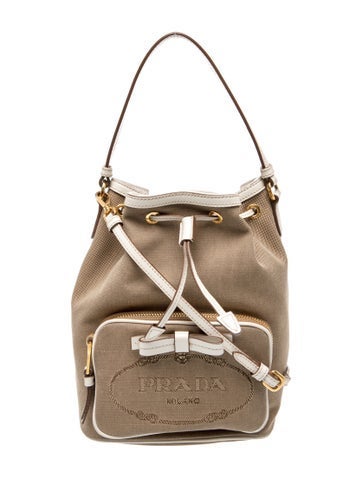 Canvas Bucket Bag