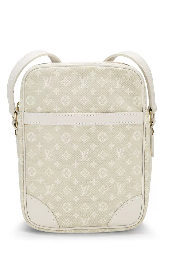 Cream Monogram Mini Lin Danube